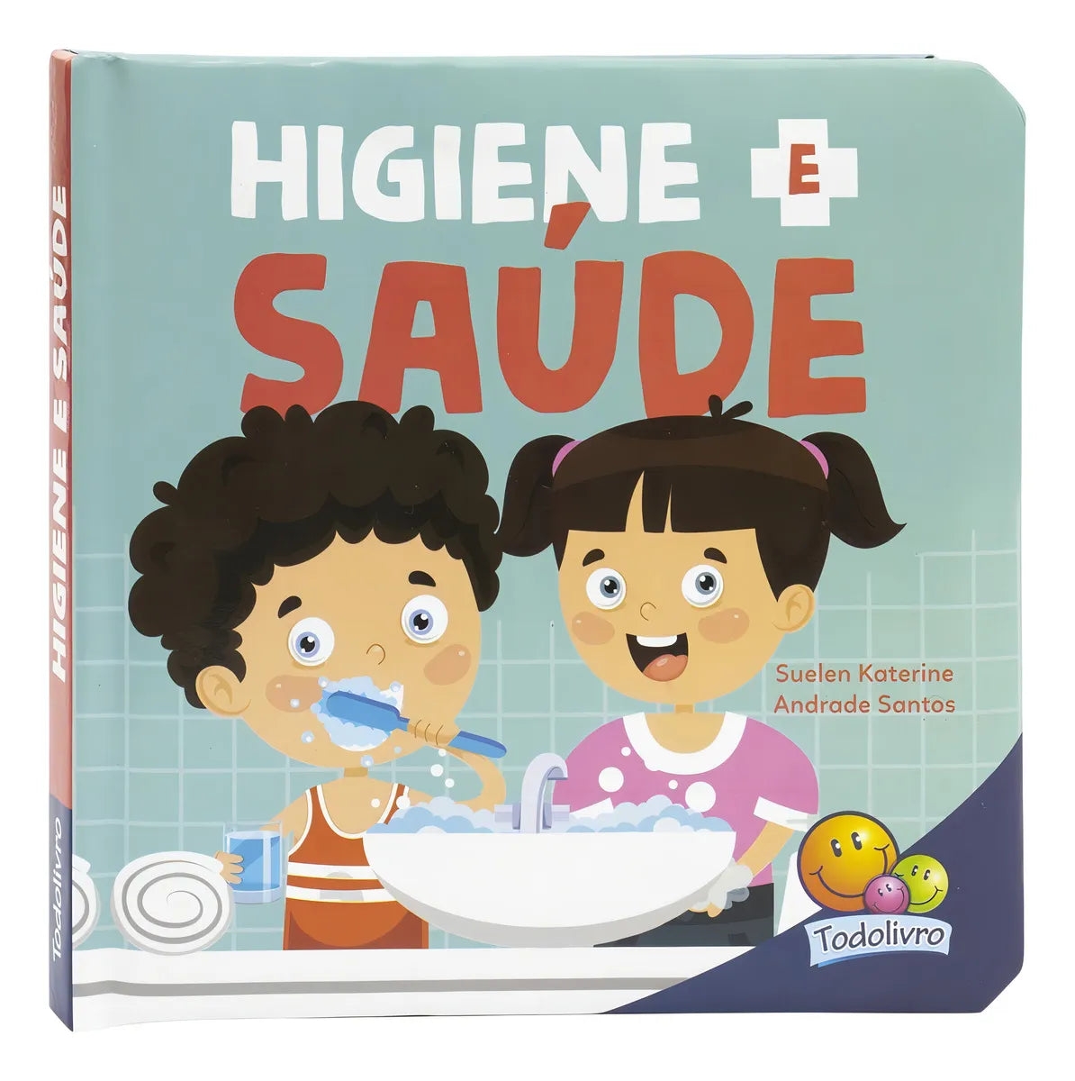 Livro Infantil Higiene e Saúde - Meus Hábitos Saudáveis - Brinquedo Quebra-Cabeça Educativo - Baixada Santista