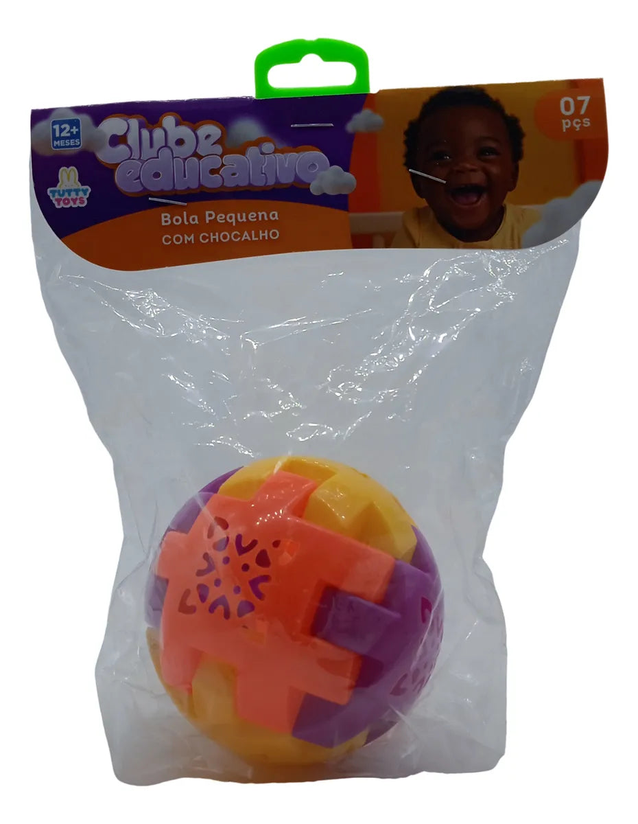 Bola Sensorial Quebra-Cabeça 3D com Guizo 9cm Quebra-Cabeça para 5+ anos - Lúdico - Brasil