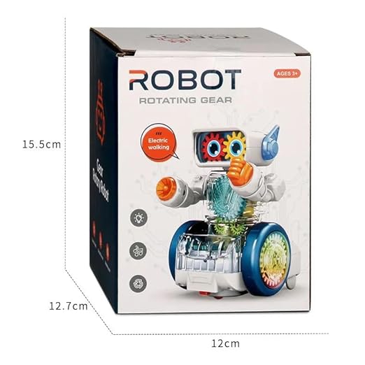 Robô Educativo com Engrenagens Rotativas imagem 5 - Brinquedo Sensorial material seguro