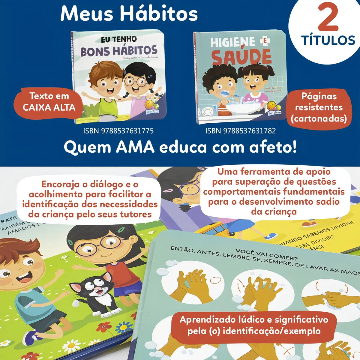 Livro Infantil Higiene e Saúde - Meus Hábitos Saudáveis imagem 6 - Brinquedo Quebra-Cabeça material seguro
