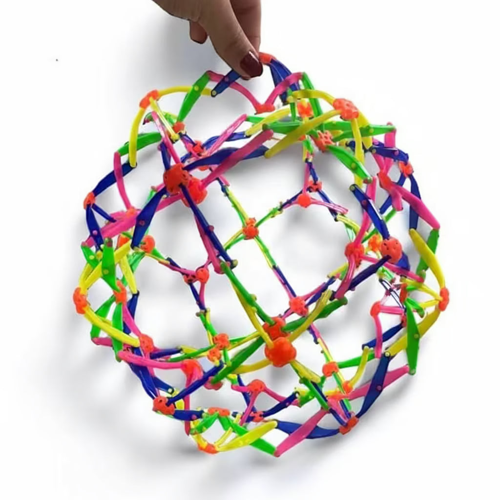 🌈 Bola Expansível Colorida — Brinquedo Expansível