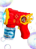 BUBBLE GUN - PISTOLA DE BOLHAS MÁGICAS 🫧✨ - Brinquedo Educativo Certificado - Santos SP