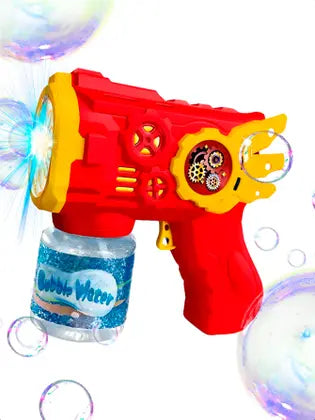 BUBBLE GUN - PISTOLA DE BOLHAS MÁGICAS 🫧✨ - Brinquedo Educativo Certificado - Santos SP