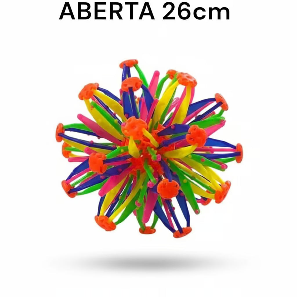 🌈 Bola Expansível Colorida — Brinquedo Expansível