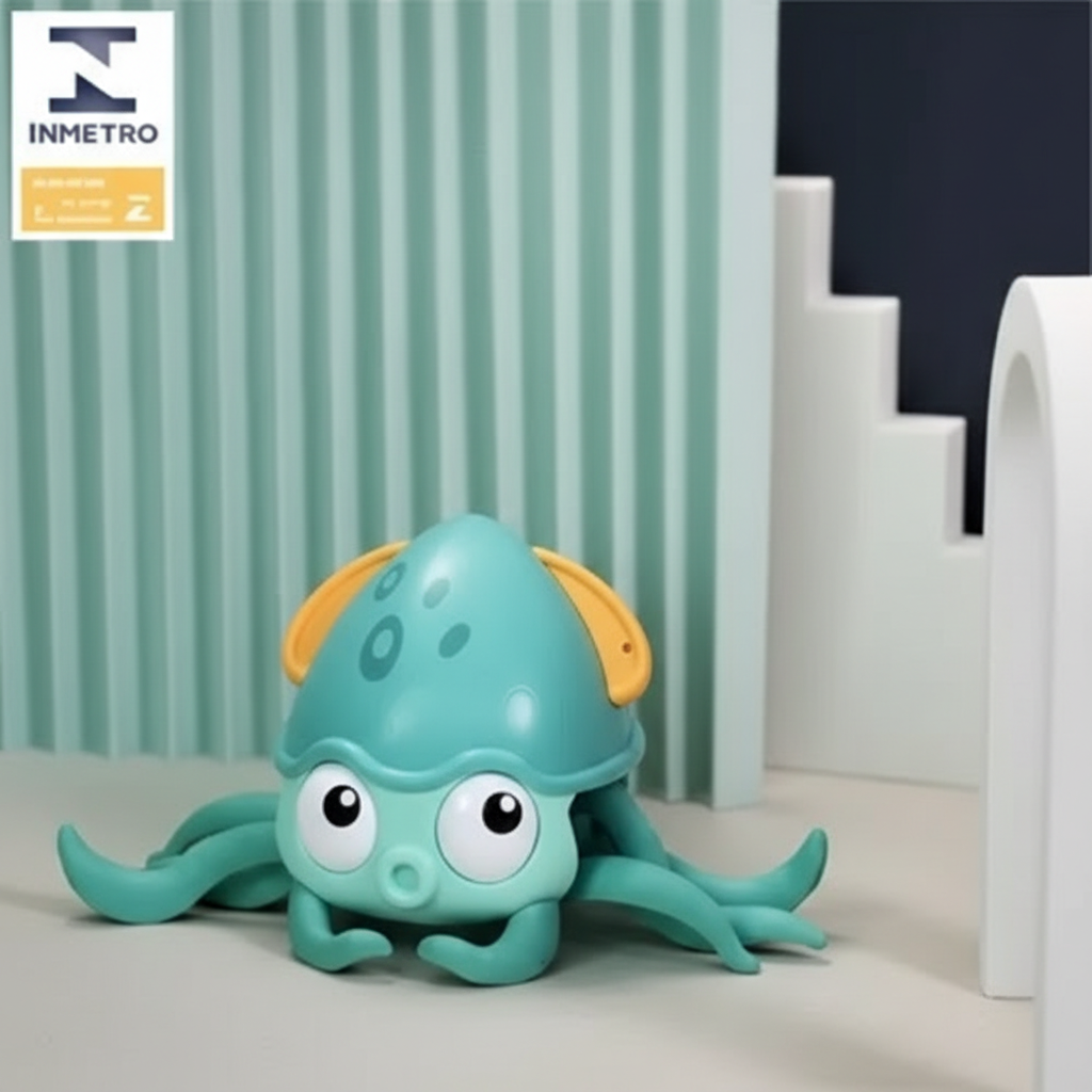 FUNNY OCTOPUS - POLVO DIVERTIDO 🐙💦 - Imagem 3 - 3+ anos - Santos SP