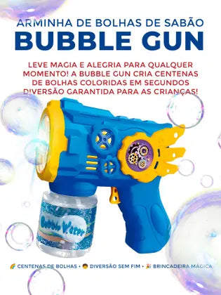 BUBBLE GUN - PISTOLA DE BOLHAS MÁGICAS 🫧✨ - Imagem 3 - 3+ anos - Santos SP
