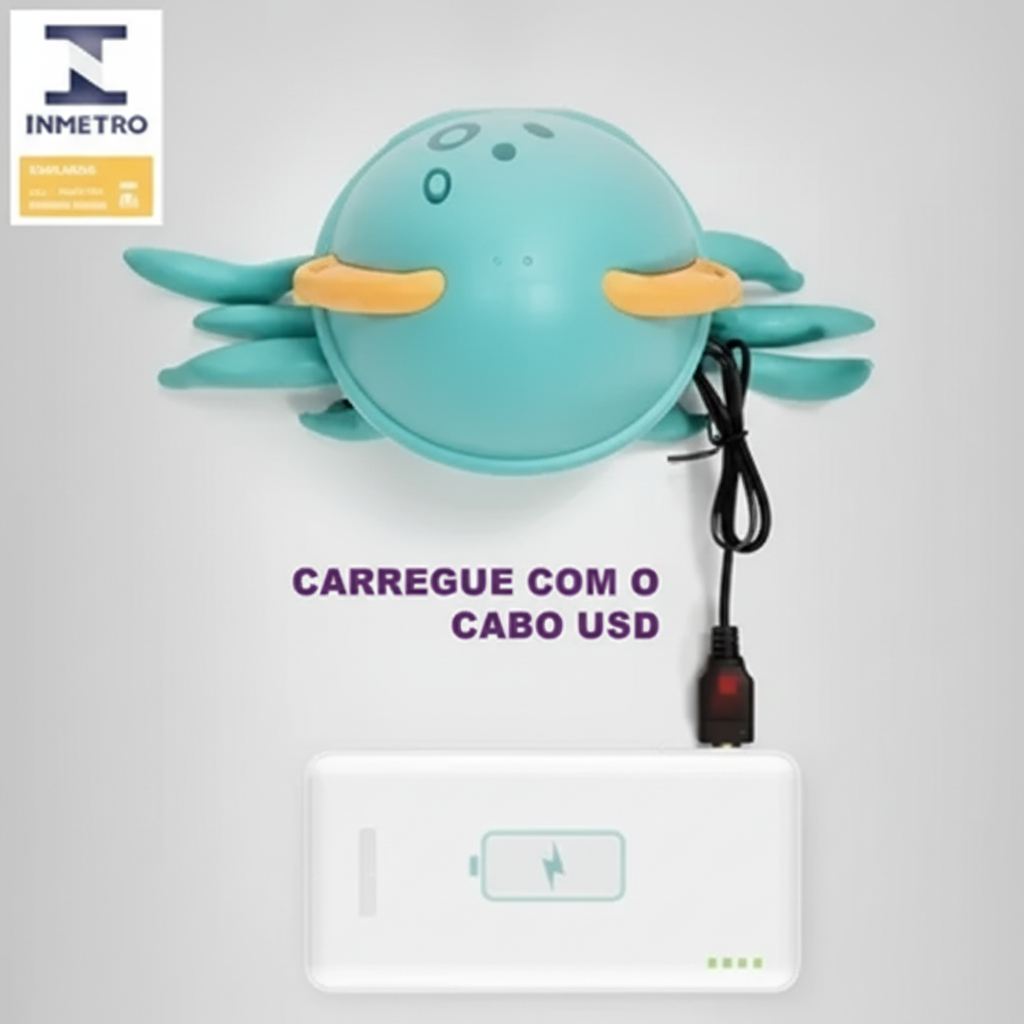 FUNNY OCTOPUS - POLVO DIVERTIDO 🐙💦 - Imagem 4 - 3+ anos - Santos SP