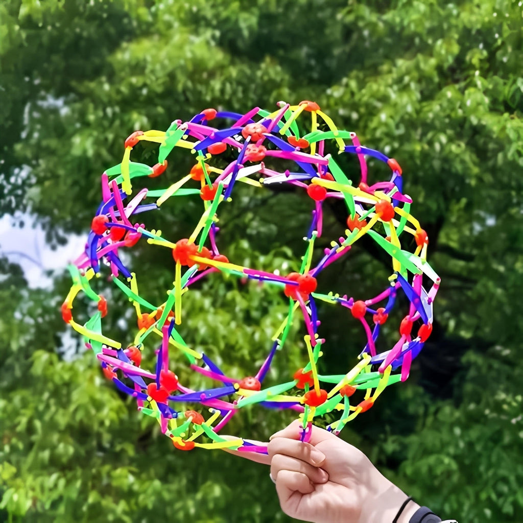 🌈 Bola Expansível Colorida — Brinquedo Expansível