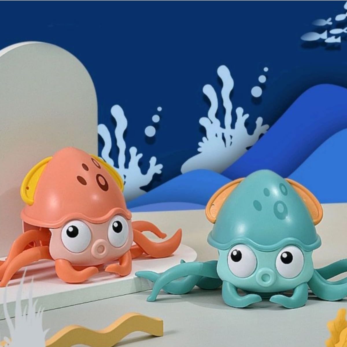 FUNNY OCTOPUS - POLVO DIVERTIDO 🐙💦 - Imagem 6 - 3+ anos - Santos SP