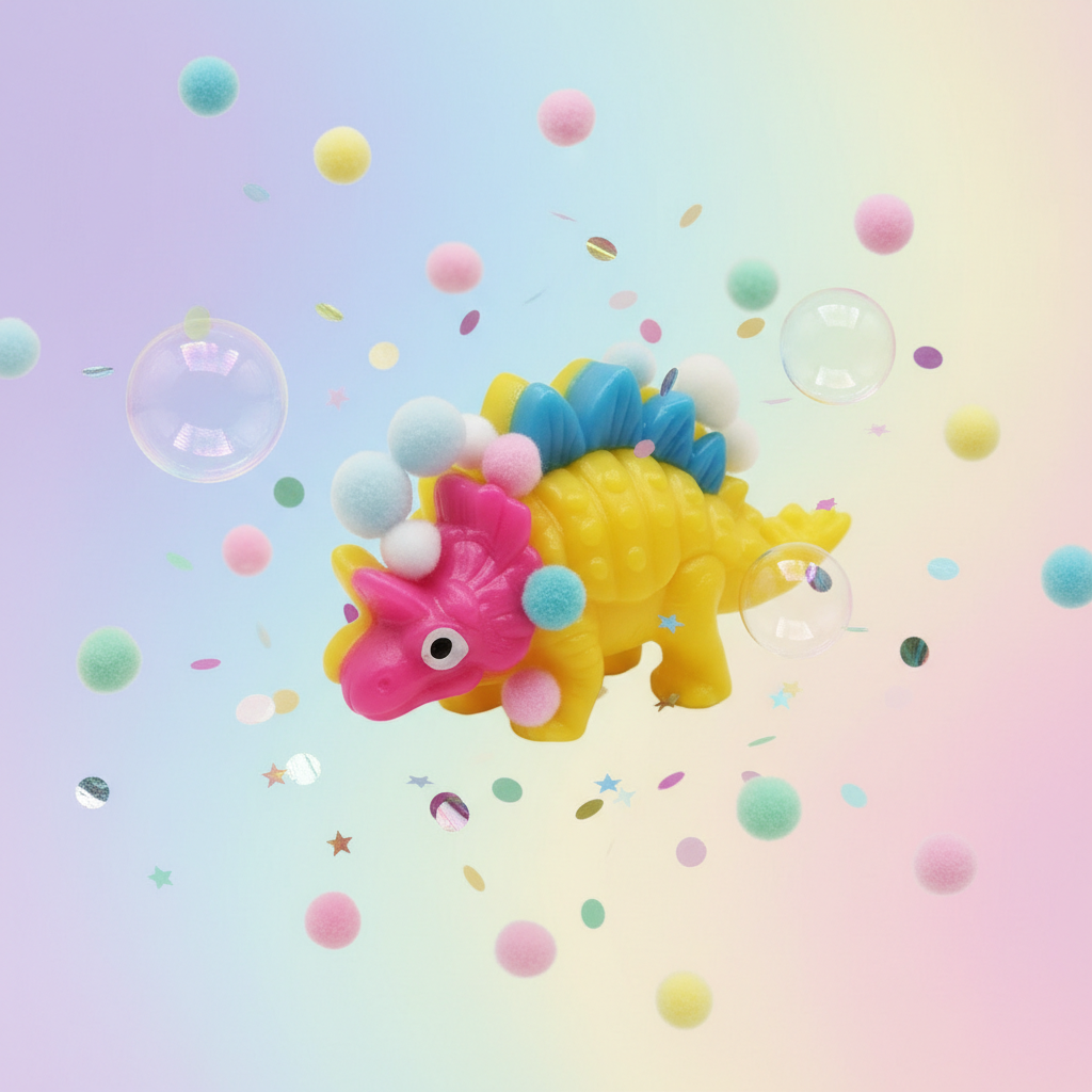 🦕 Dinossauro Pop-It Sensorial - Desenvolve Concentração - material seguro - Litoral Paulista
